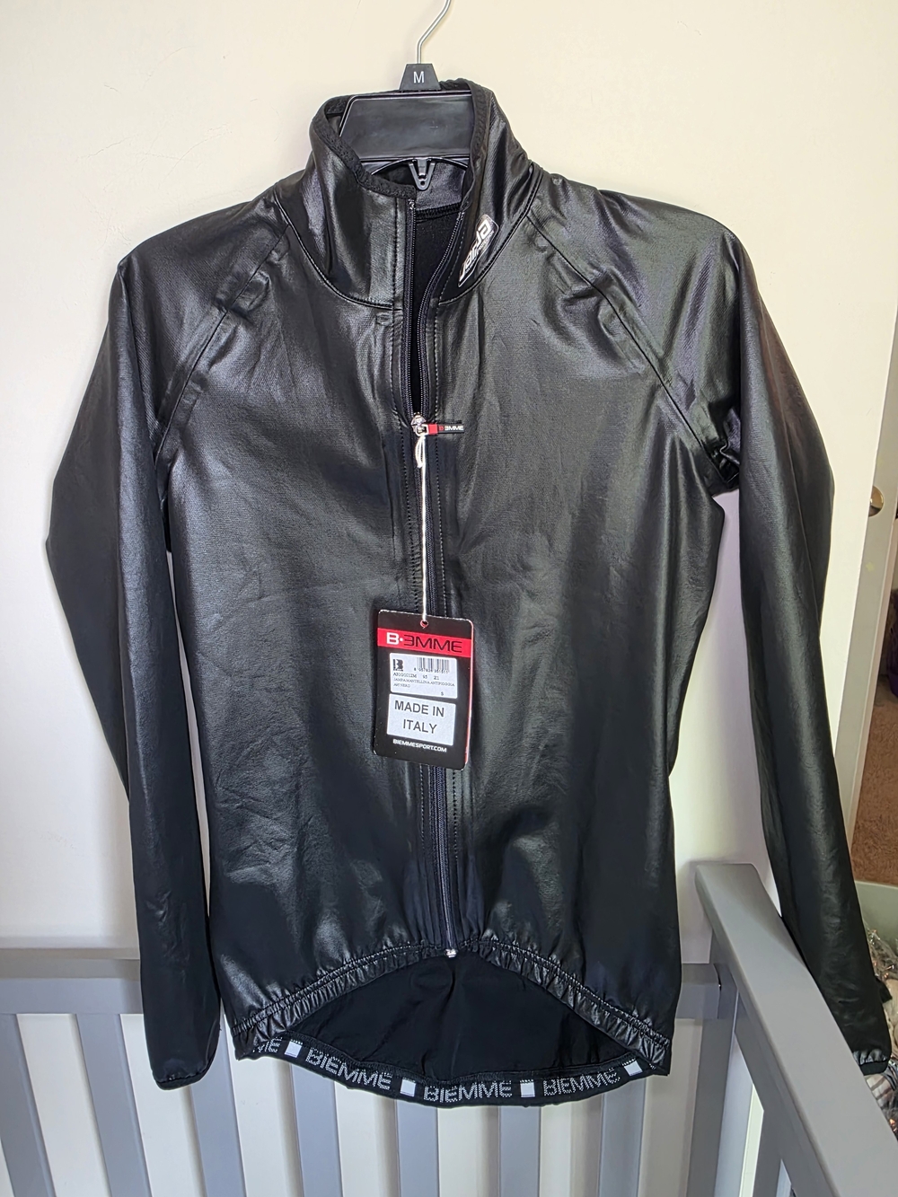 Biemme Men's Black Jamba Sport Cycling Jacket Size Small NWT